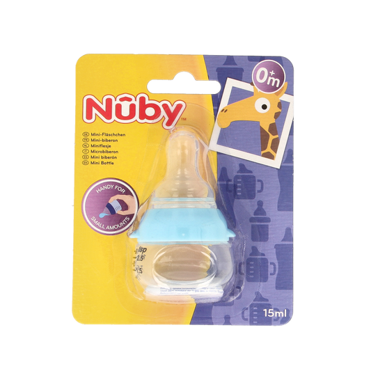 Nuby Mini flesje 15ml 0+ maanden 15 Milliliter