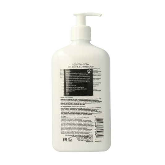 Australian Gold Hemp nation sea salt & sandalwood tan extender 535 Milliliter