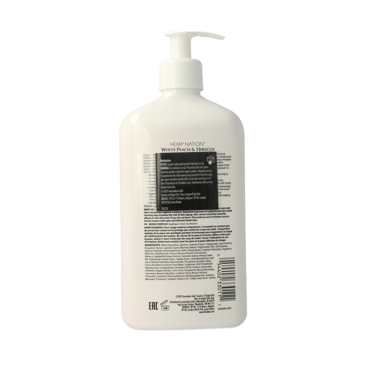 Australian Gold Hemp nation tan extender white peach hibiscus 535 Milliliter