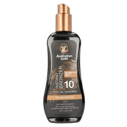 Australian Gold Spray gel met bronzer SPF10 237.00 Milliliter