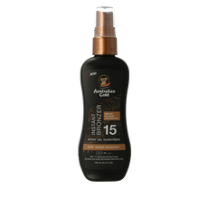 Australian Gold Spray gel met bronzer SPF15 100 Milliliter