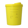 Uson Plast Naaldencontainer 1.7 liter geel gerecycled plastic 1.00 Stuks