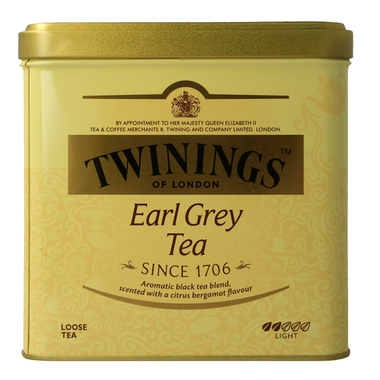 Twinings Earl grey blik 500 Gram