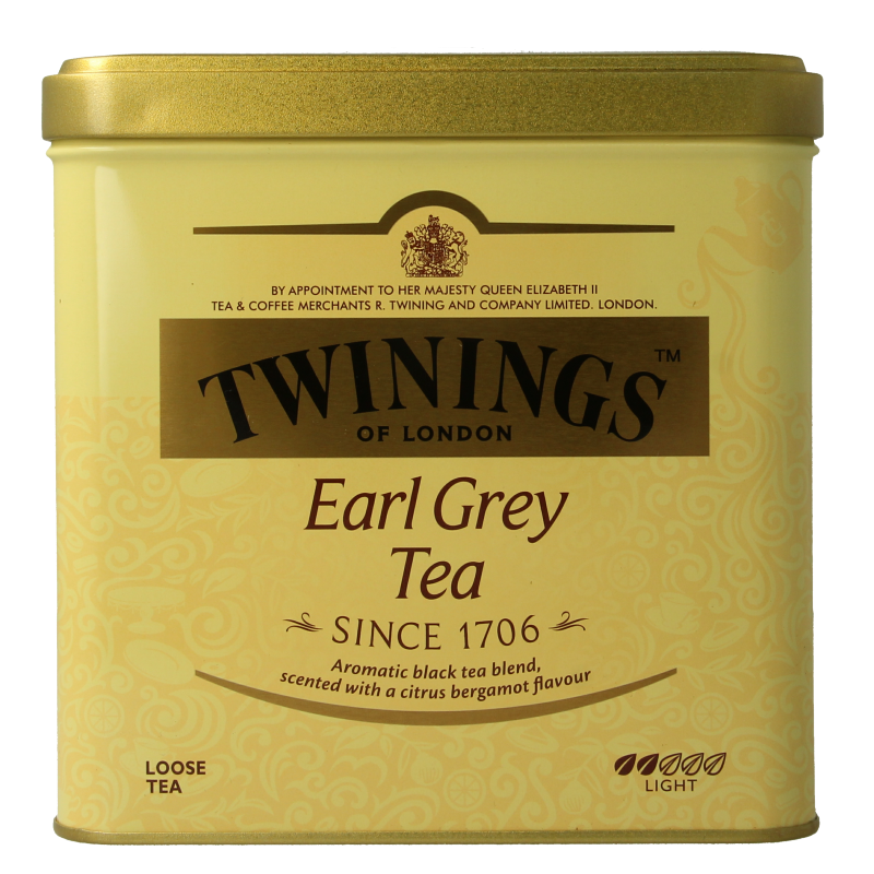 Twinings Earl grey blik 500 Gram