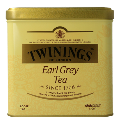 Twinings Earl grey blik 500.00 Gram