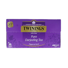 Twinings Darjeeling thee 25.00 Zakjes