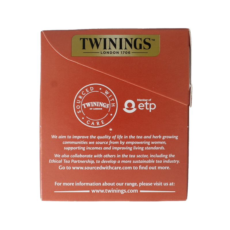 Twinings Apple cinnamon raisin 25 Zakjes