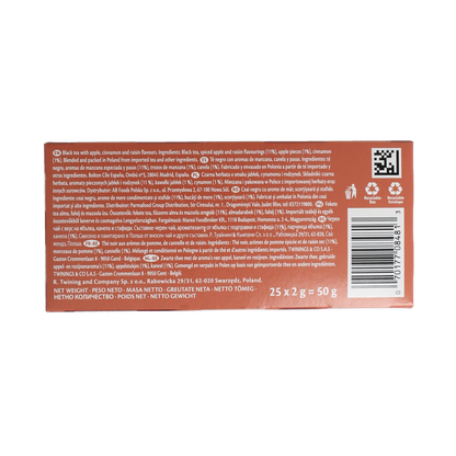 Twinings Apple cinnamon raisin 25.00 Zakjes
