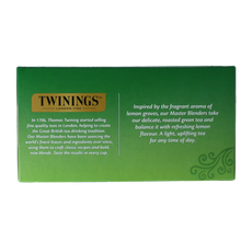 Twinings Green lemon envelop 50.00 Zakjes