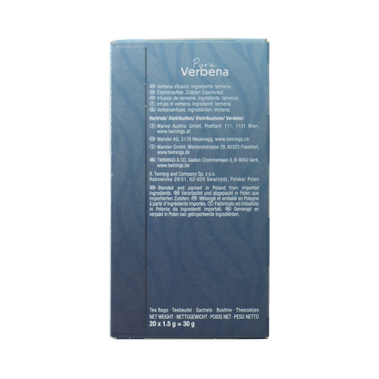 Twinings 20S PURE VERBENA 20.00 Zakjes