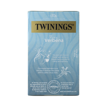 Twinings 20S PURE VERBENA 20.00 Zakjes
