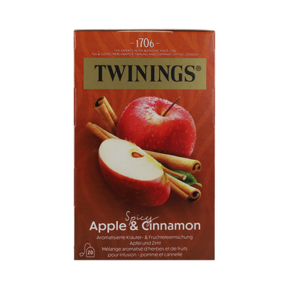 Twinings Spicy apple & cinnamon 20.00 Zakjes