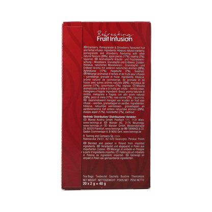 Twinings Refreshing fruit infusion 20.00 Zakjes