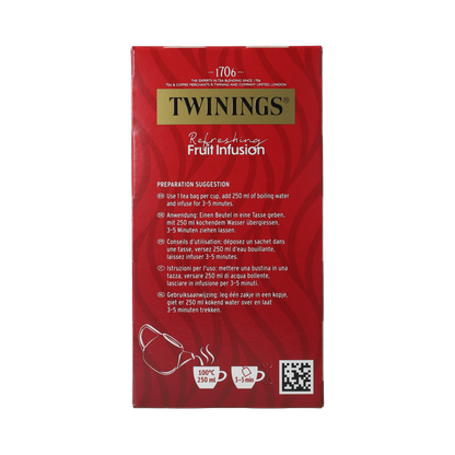 Twinings Refreshing fruit infusion 20.00 Zakjes