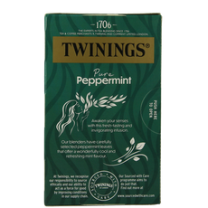 Twinings Pepermunt 20.00 Zakjes