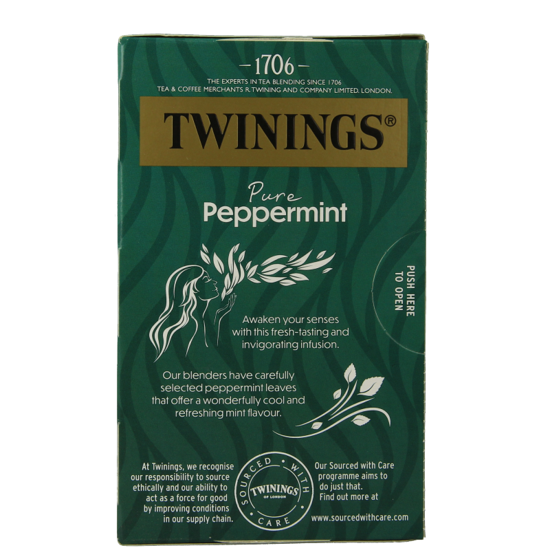 Twinings Pepermunt 20 Zakjes