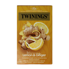 Twinings Citroen gember 20.00 Zakjes