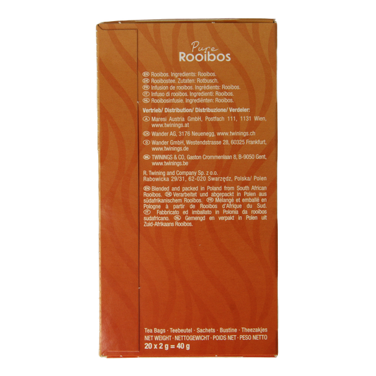 Twinings Rooibos 20 Zakjes