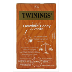 Twinings Kamille honing vanille 20.00 Zakjes