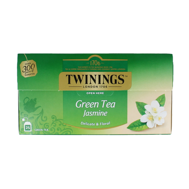 Twinings Groene thee jasmijn 25 Zakjes
