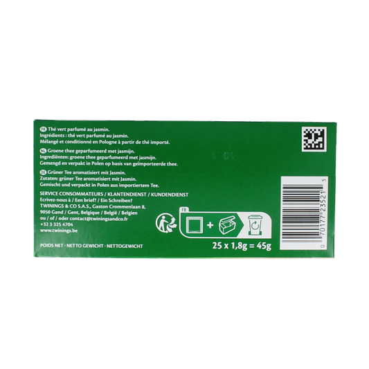 Twinings Groene thee jasmijn 25 Zakjes