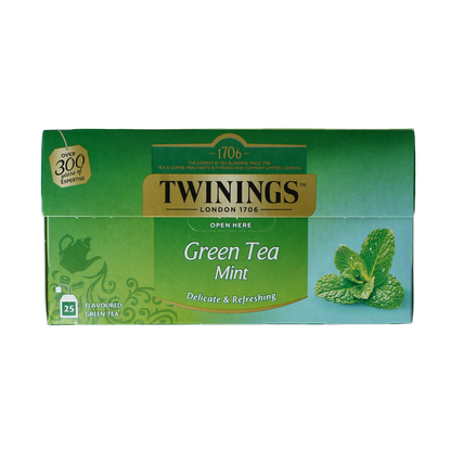 Twinings Pepermunt 25.00 Zakjes