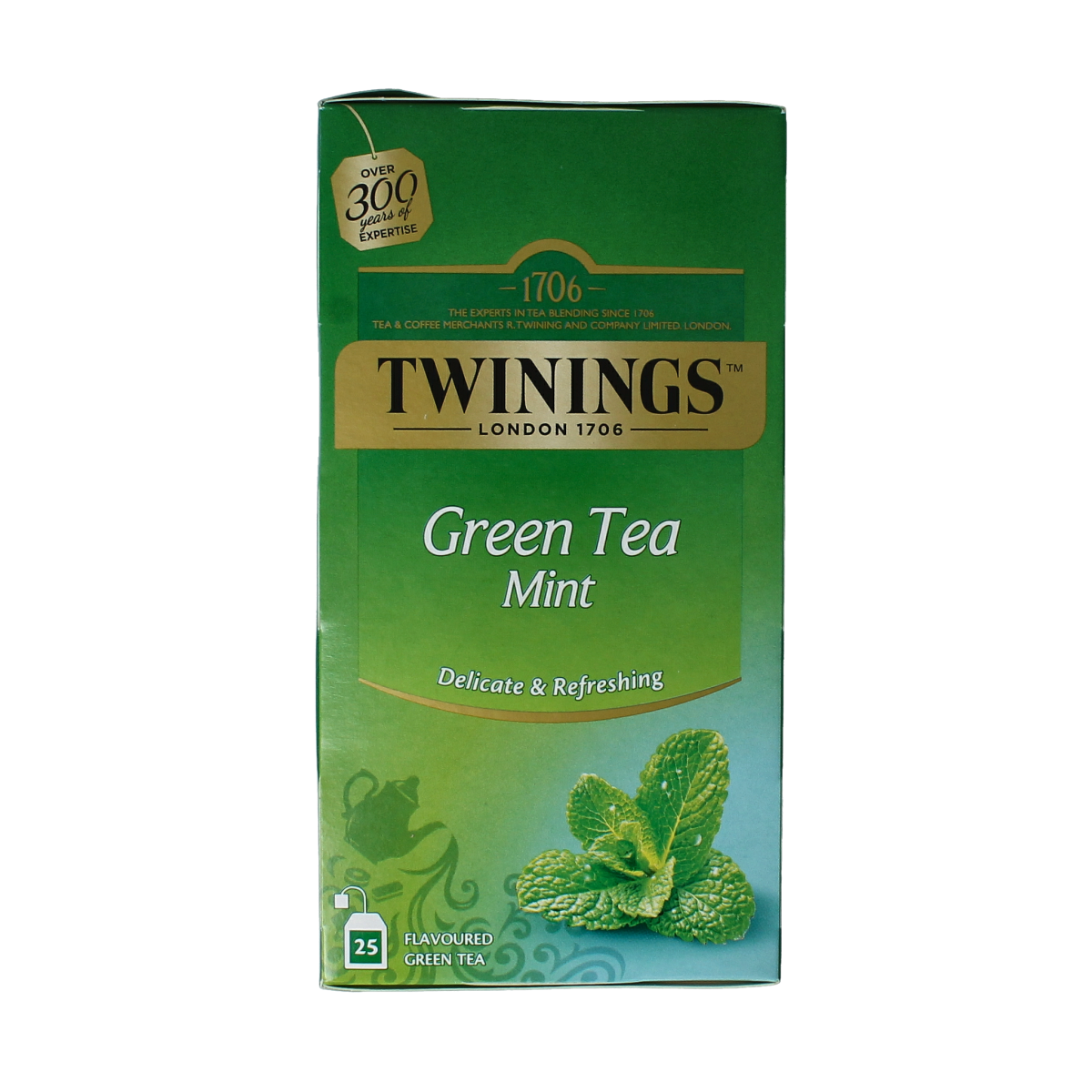 Twinings Pepermunt 25.00 Zakjes