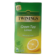 Twinings Groene thee citroen 25.00 Zakjes