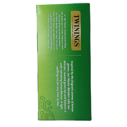 Twinings Groene thee citroen 25.00 Zakjes