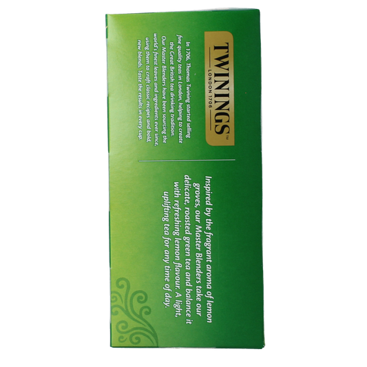 Twinings Groene thee citroen 25 Zakjes