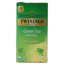 Twinings Green tea earl grey 25 Zakjes