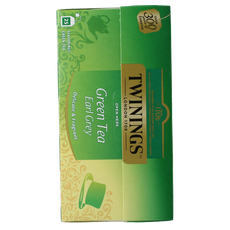 Twinings Green tea earl grey 25 Zakjes