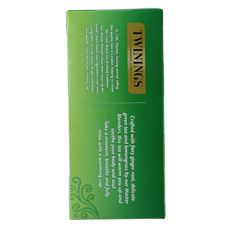 Twinings The vert gingembre 25.00 Zakjes