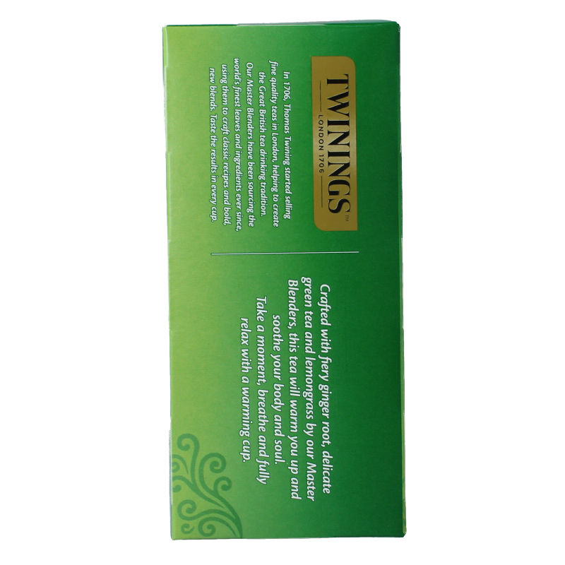 Twinings The vert gingembre 25 Zakjes