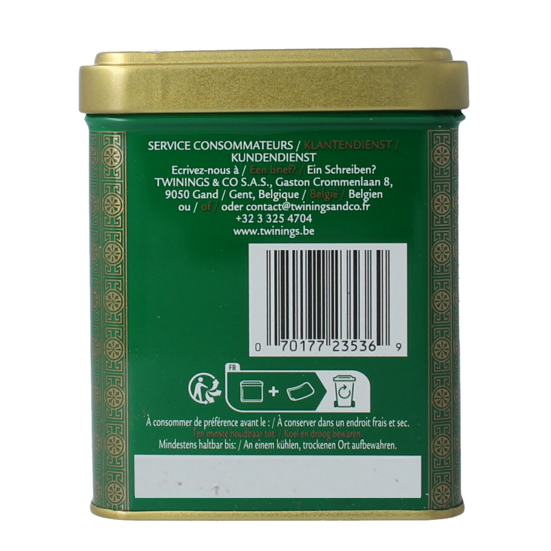 Twinings Gunpowder blik natural 200 Gram