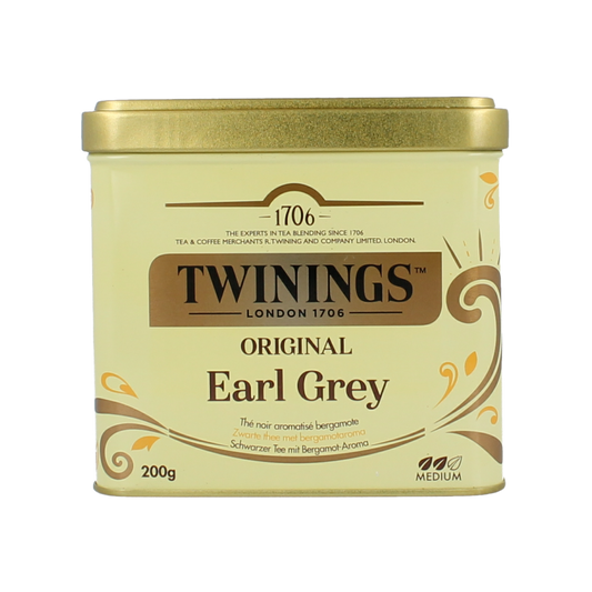 Twinings Earl grey thee blik 200.00 Gram