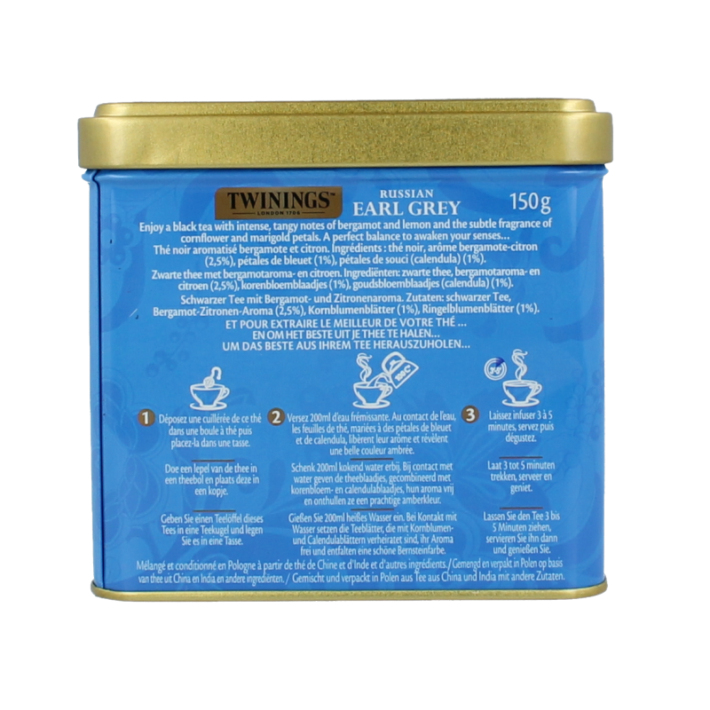 Twinings Earl grey Russian 150 Gram
