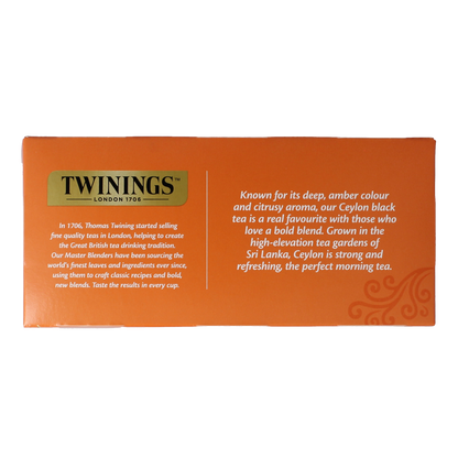 Twinings Pure ceylon tea 25.00 Stuks