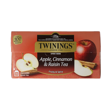 Twinings Apple cinnamon raisin 25.00 Zakjes