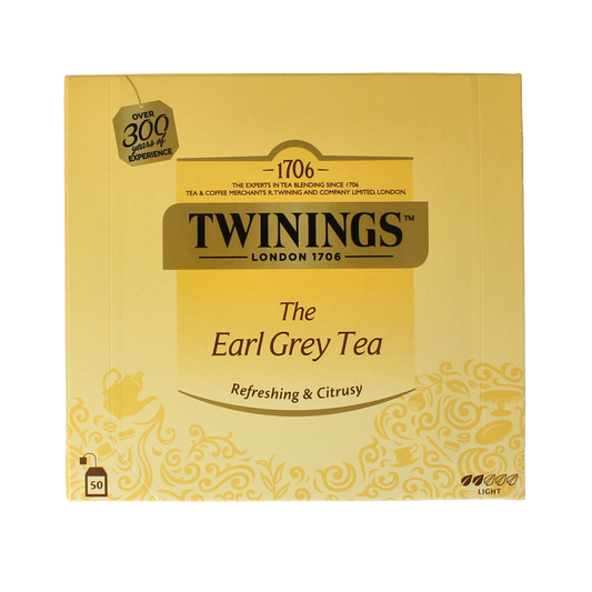 Twinings Earl grey envelop 50.00 Stuks