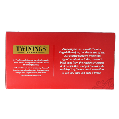 Twinings English breakfast envelop 50.00 Stuks
