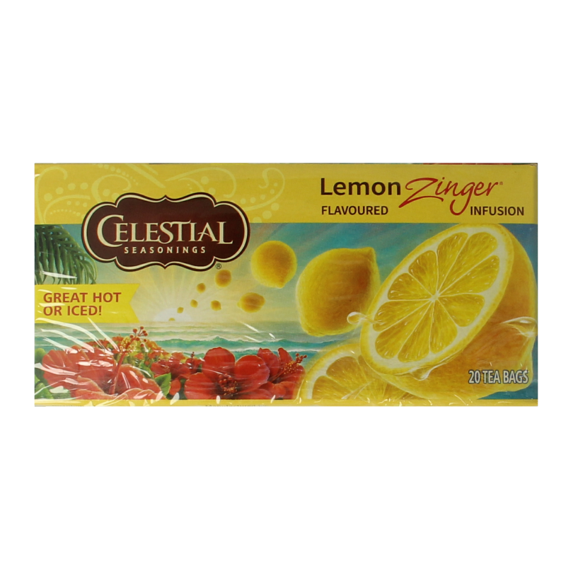 Celestial Season Lemon zinger herb tea 20 Zakjes