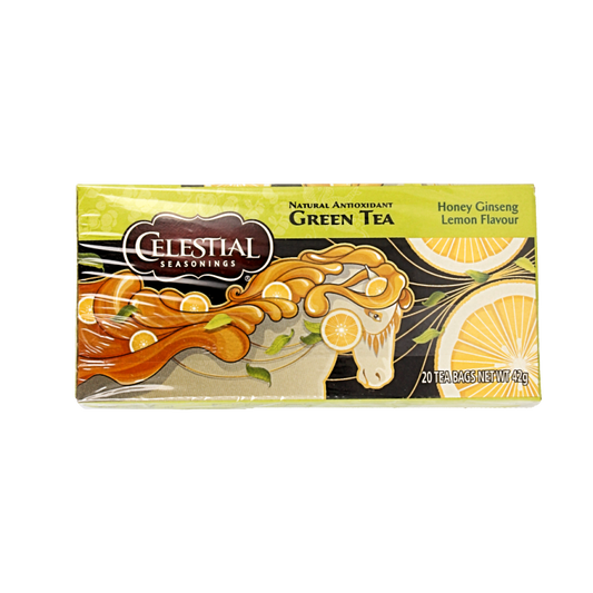 Celestial Season Honey lemon ginseng green tea  20 Zakjes
