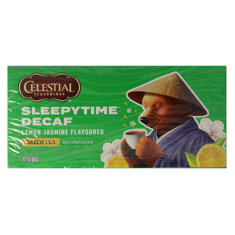 Celestial Season Sleepytime decaf green tea lemon jasmine 20 Zakjes
