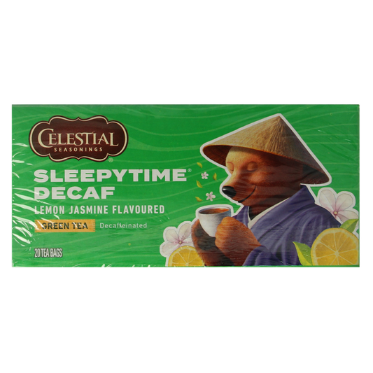 Celestial Season Sleepytime decaf green tea lemon jasmine 20 Zakjes