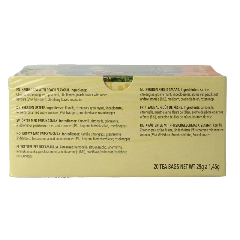 Celestial Season Sleepytime peach herb tea 20 Zakjes