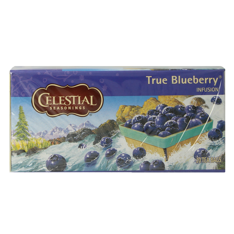 Celestial Season True blueberry herb tea 20 Zakjes