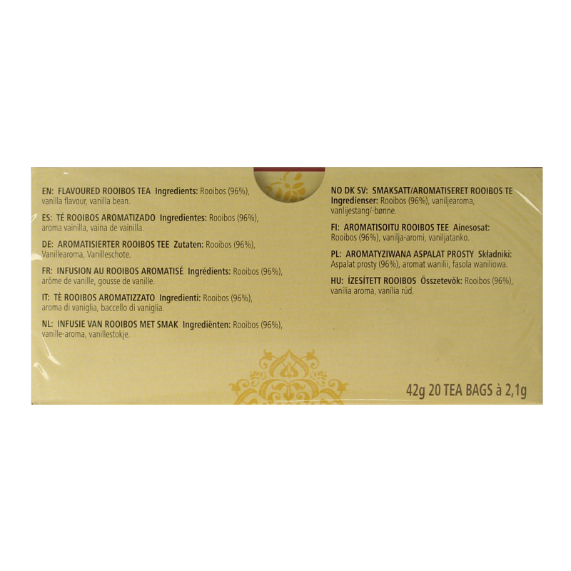 Celestial Season Rooibos vanilla 20 Zakjes