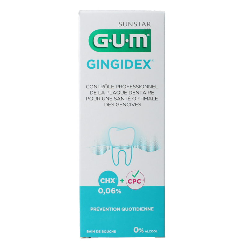 GUM Gingidex mondspoelmiddel 300 Milliliter