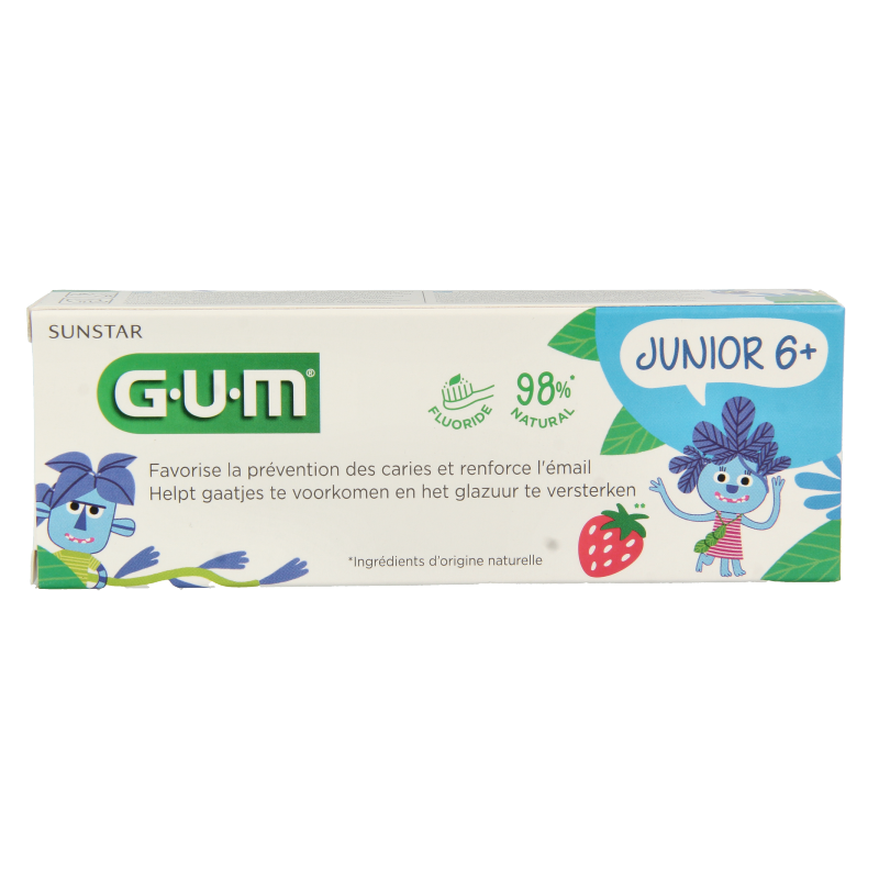 GUM Junior tandpasta 50 Milliliter